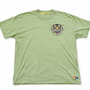 Aviator Nation Green Tiger Boyfriend Tee
